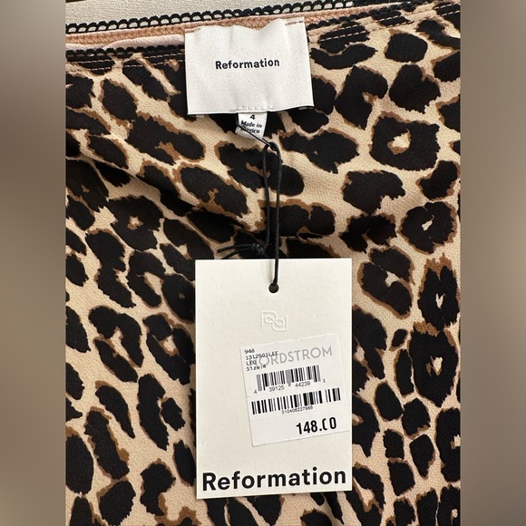 REFORMATION Layla Silk Skirt - Picture 6 of 6